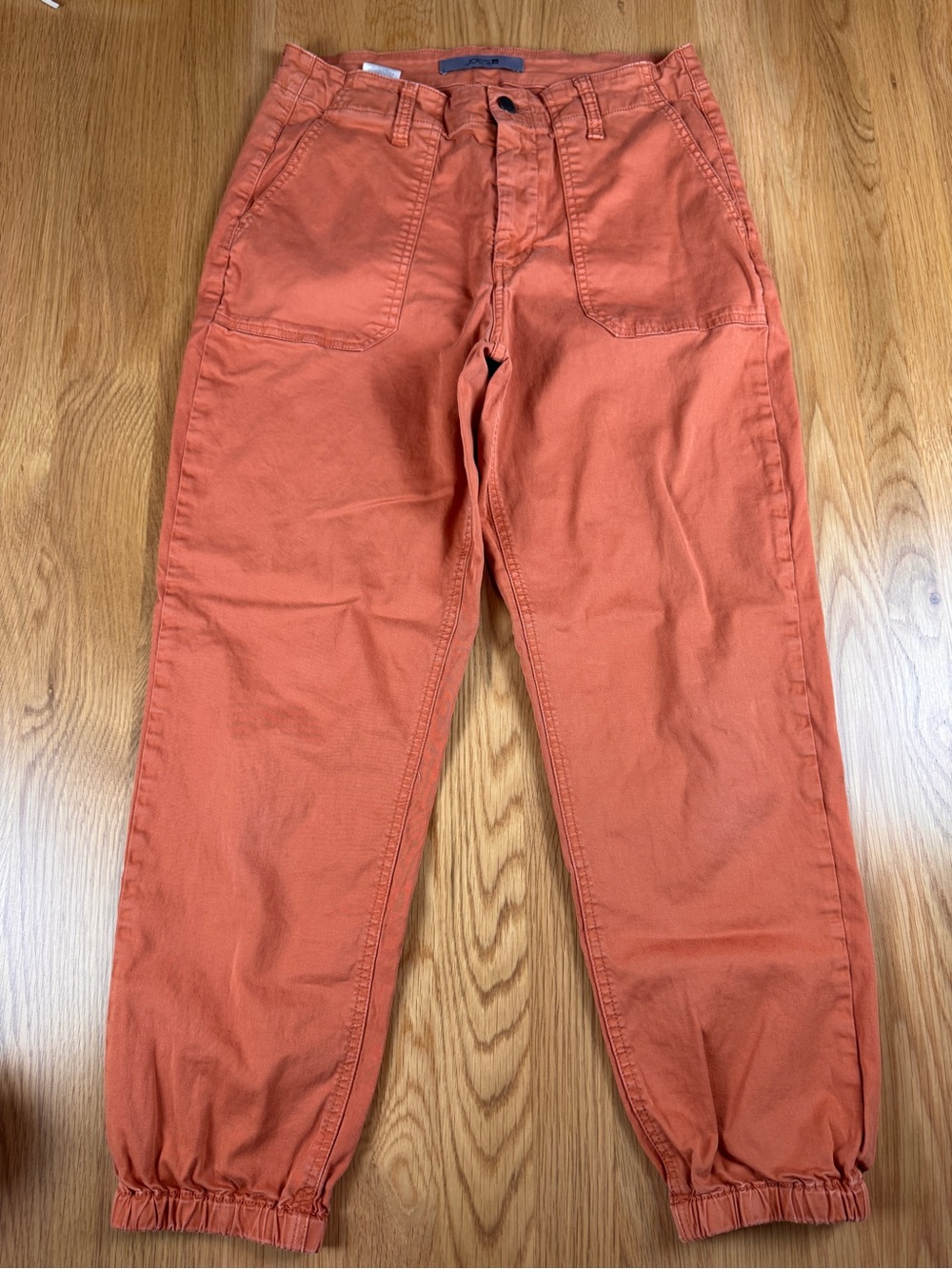 Joe's Jeans Orange Cropped Ankle Pants